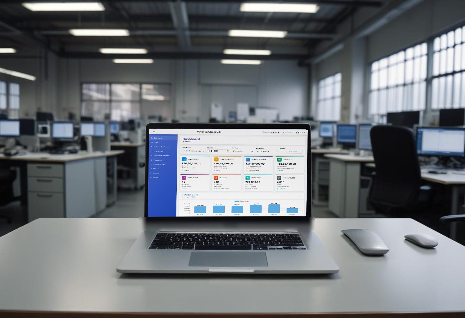 Custom Software Development — a system we built, in use