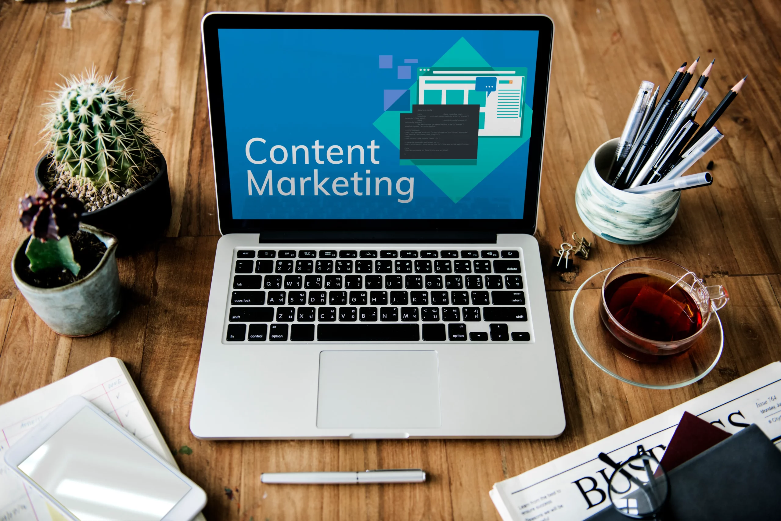 Content Marketing Services - Sazinga