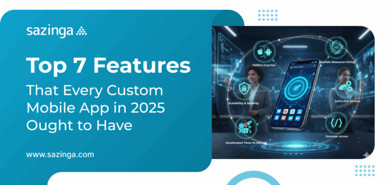 Innovative mobile app development features for custom apps 2025.