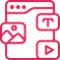 Folder with image, audio, and files